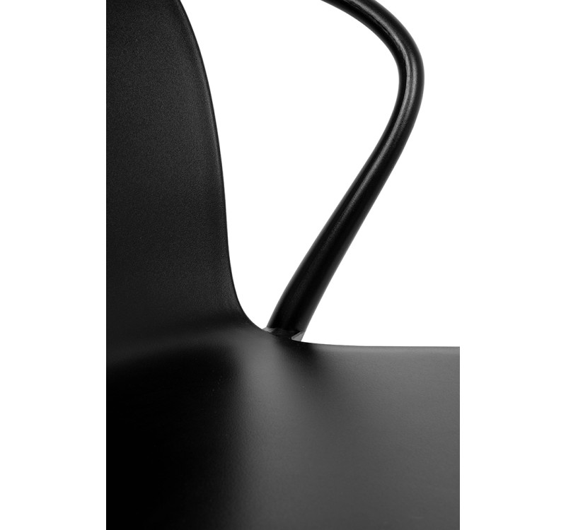 Krzesło SPARKS czarne - polipropylen