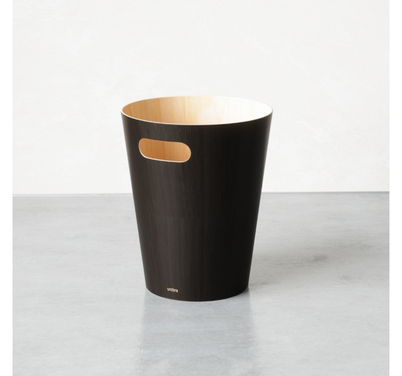 UMBRA kosz na śmieci WOODROW  - czarny
