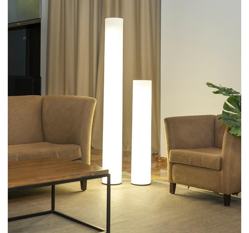 NEW GARDEN lampa ogrodowa FITY 100 CABLE biała