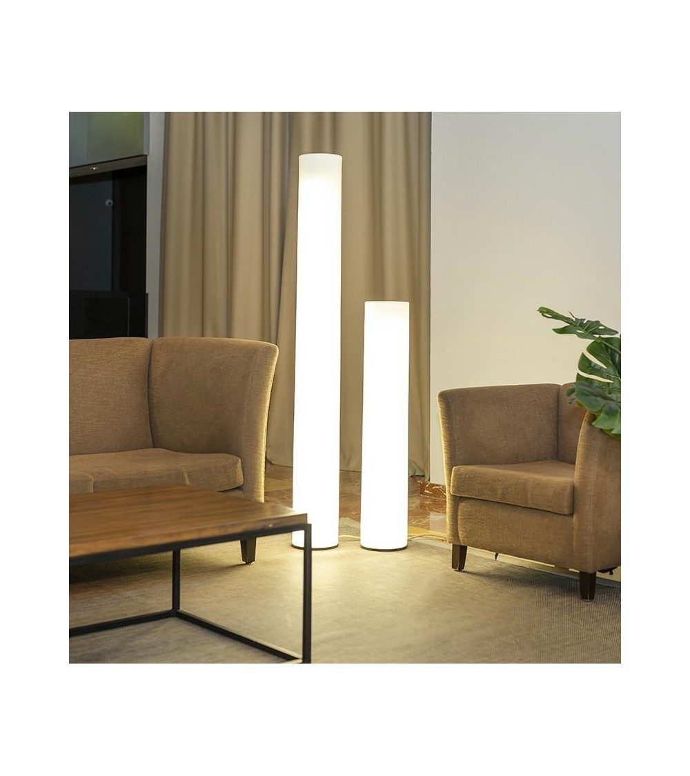 NEW GARDEN lampa ogrodowa FITY 100 CABLE biała