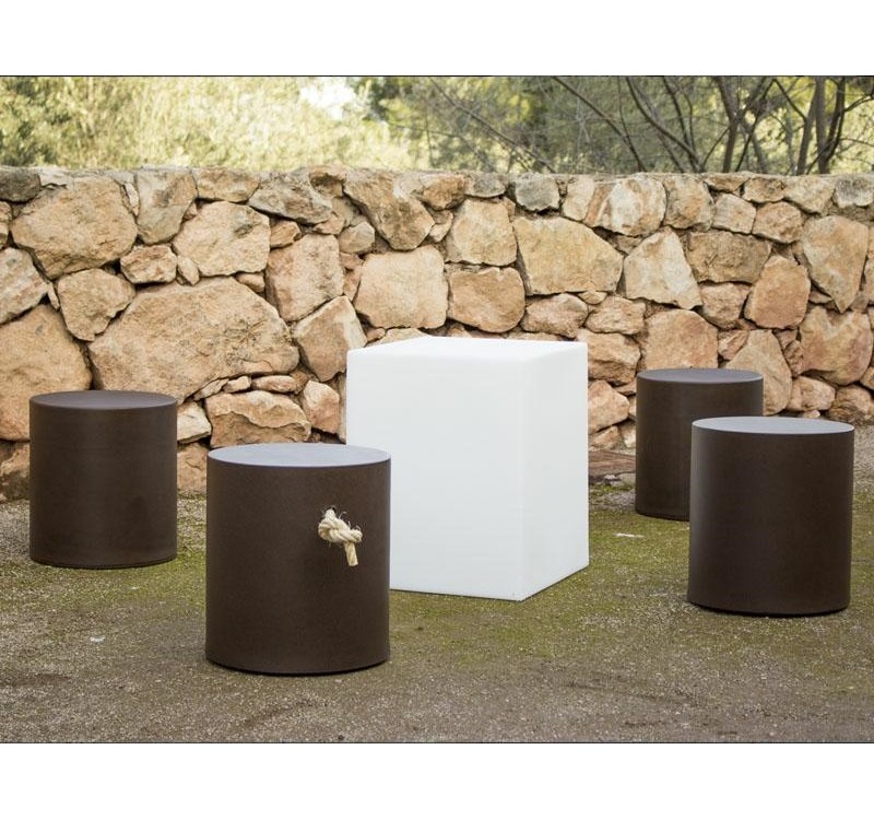 NEW GARDEN lampa ogrodowa CUBY 32 CABLE biały