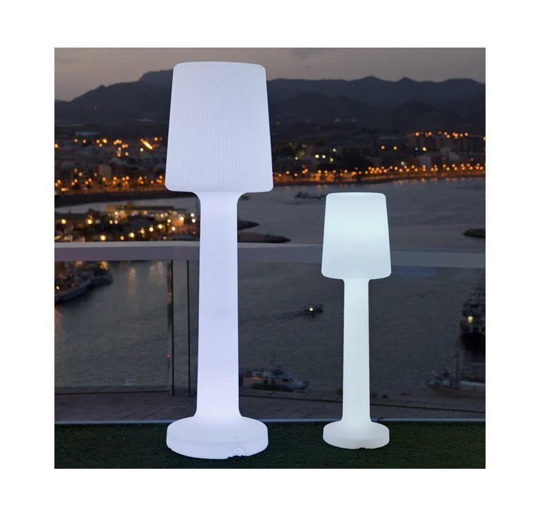 NEW GARDEN lampa ogrodowa CARMEN 165 BATTERY biała