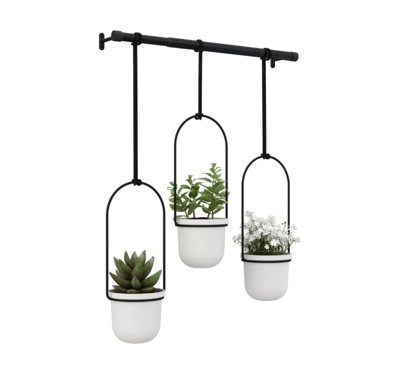 UMBRA  doniczki TRIFLORA  - biały