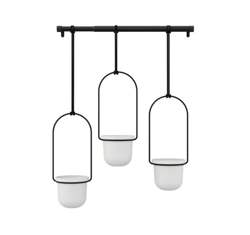 UMBRA  doniczki TRIFLORA  - biały