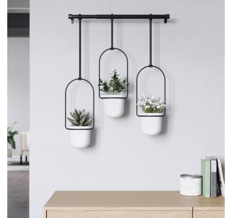 UMBRA  doniczki TRIFLORA  - biały