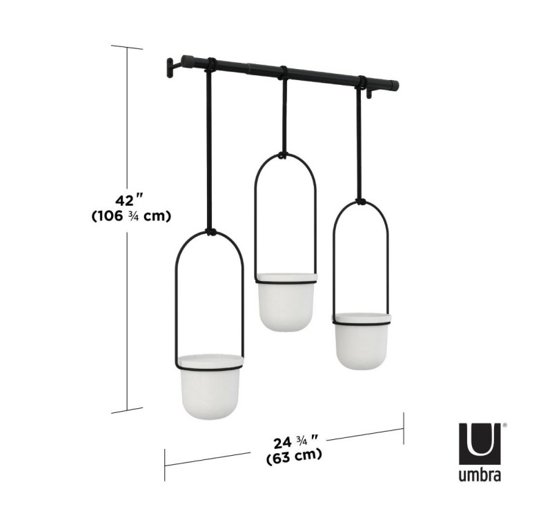 UMBRA  doniczki TRIFLORA  - biały
