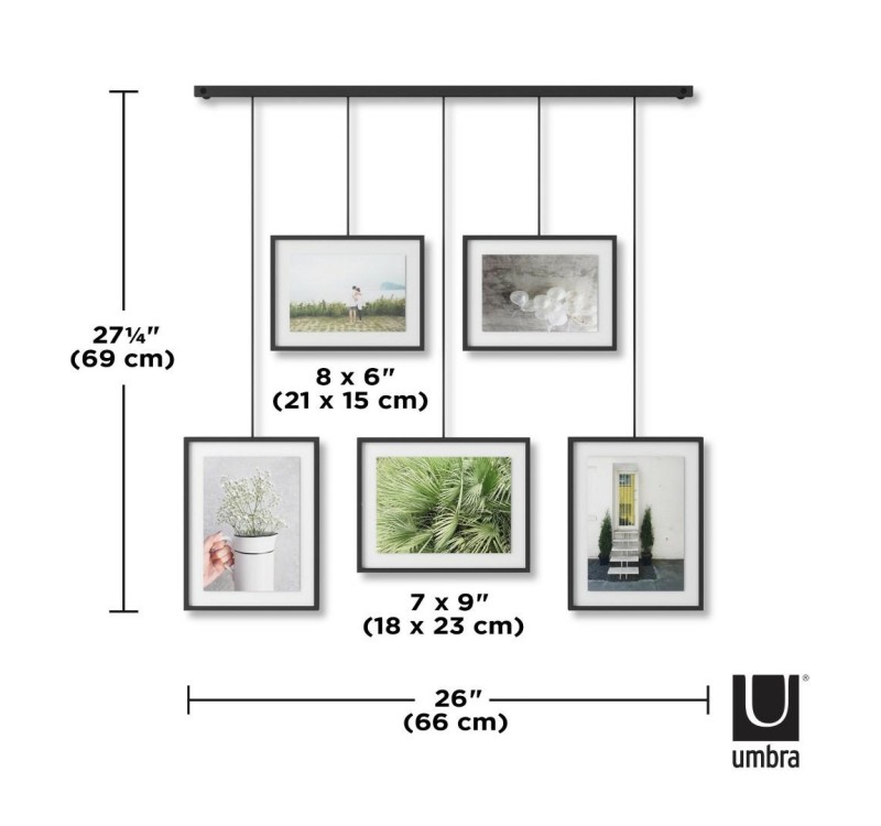 UMBRA ramka na zdjęcia EXHIBIT czarna