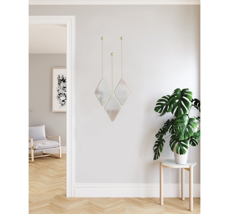 UMBRA lustra DIMA DIAMOND złote