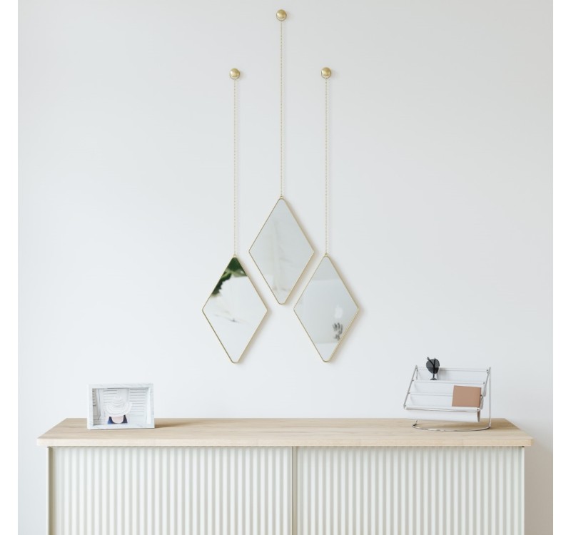 UMBRA lustra DIMA DIAMOND złote