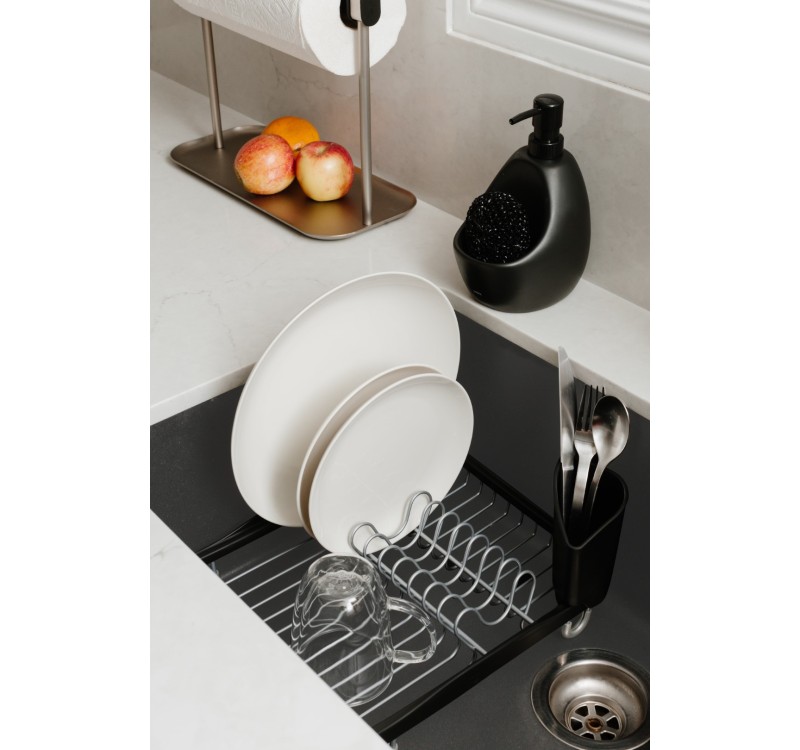 UMBRA ociekacz do naczyń SINKIN -czarny,nikiel