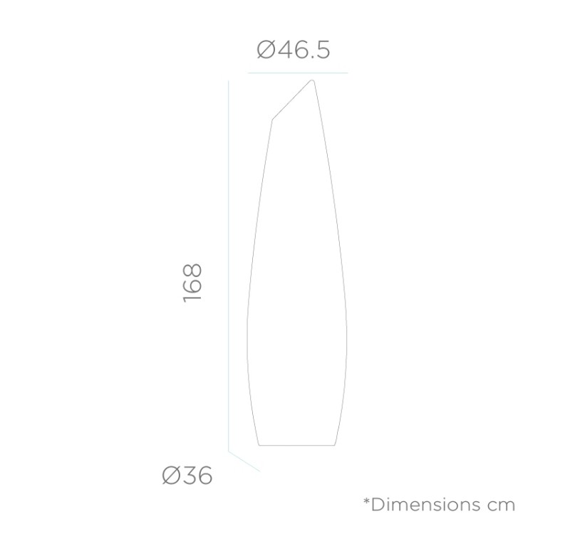 NEW GARDEN lampa ogrodowa FREDO 170 BATTERY biała