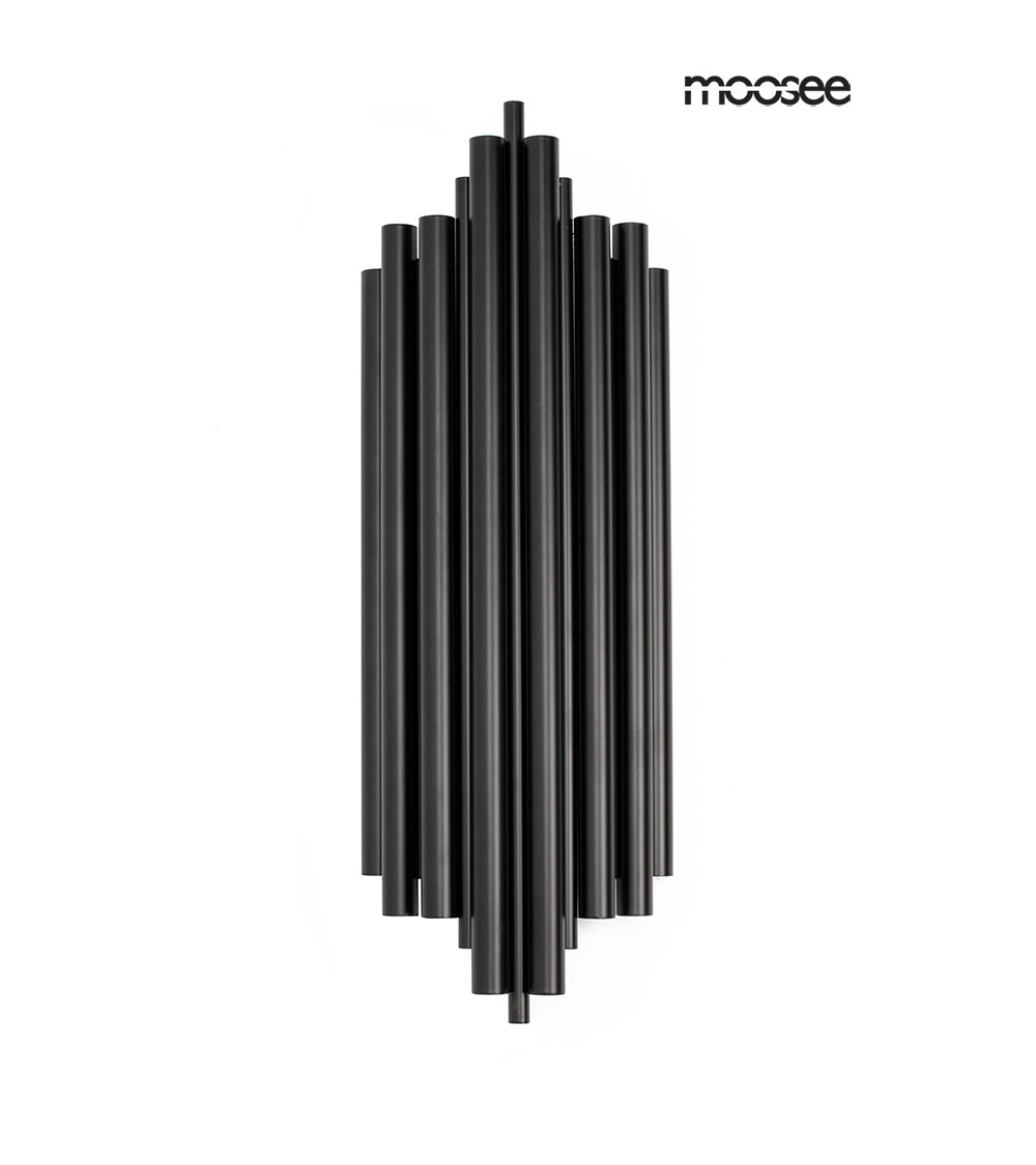 MOOSEE lampa ścienna HARMONIC BLACK czarna