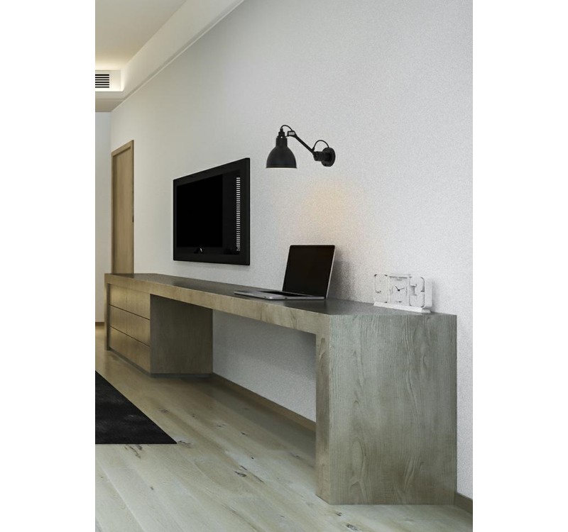 MOOSEE lampa ścienna FRANK czarna