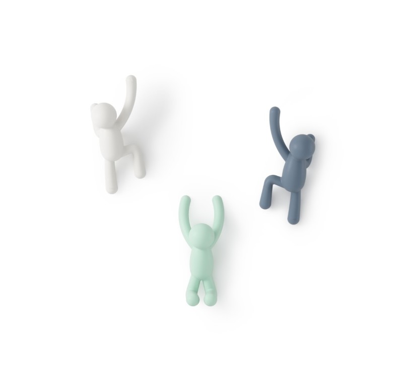 UMBRA haczyk ścienny BUDDY granatowo - zielono - biały