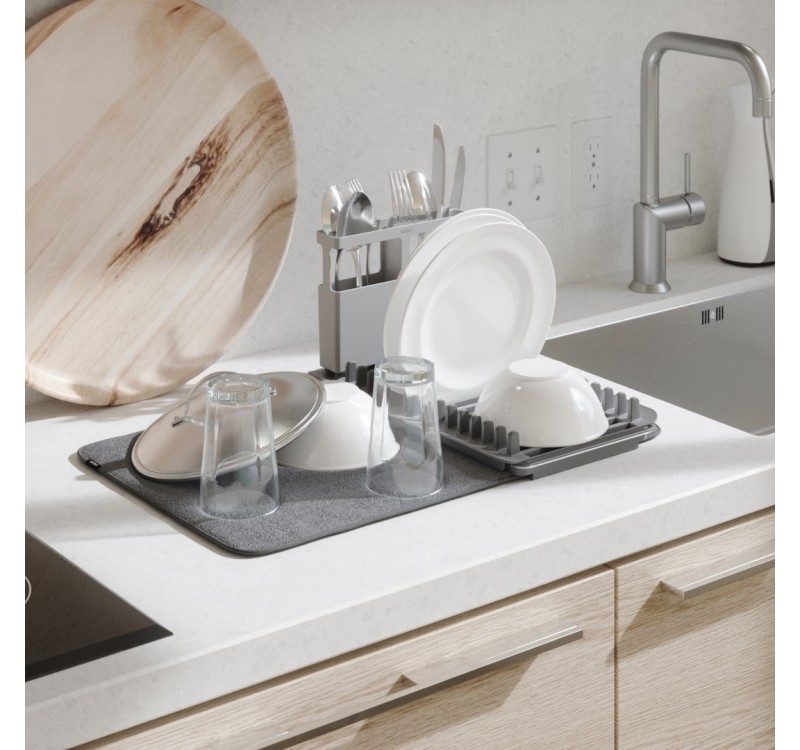 UMBRA suszarka na naczynia UDRY jasno-szara
