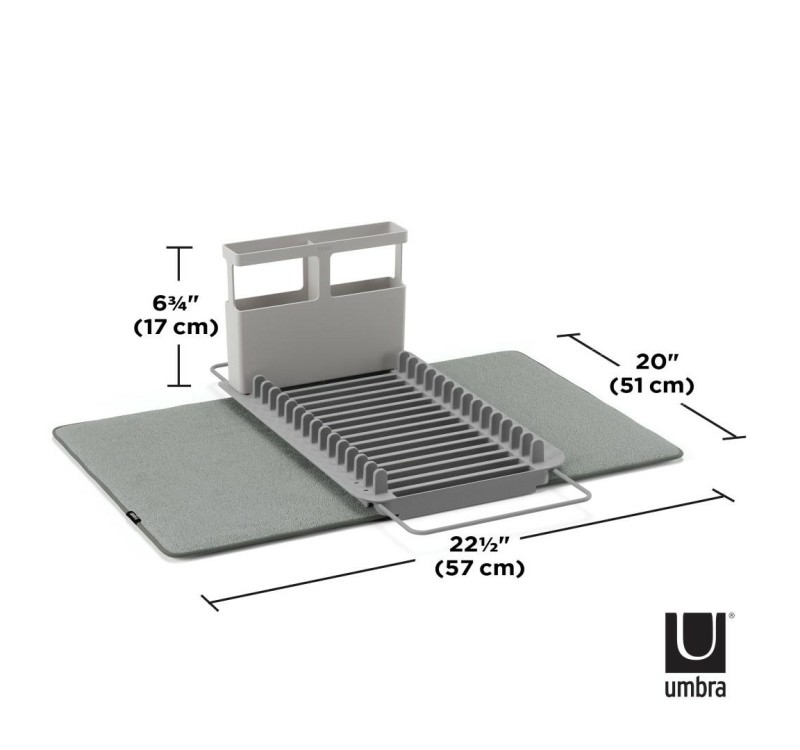 UMBRA suszarka na naczynia UDRY jasno-szara