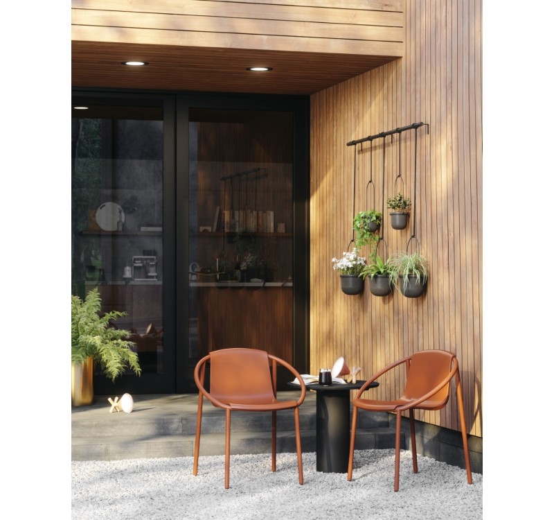 UMBRA donica wisząca TRIFLORA 5 LARGE  czarna