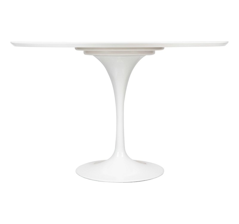 Stół TULIP PREMIUM 120 biały - MDF, metal