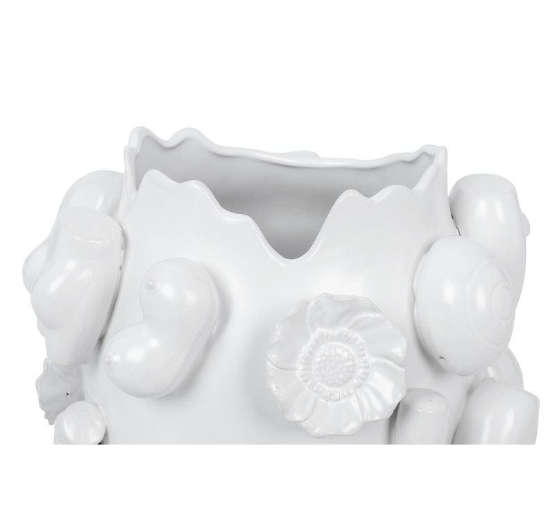 KARE wazon dekoracyjny BODY PARTS 37cm biały