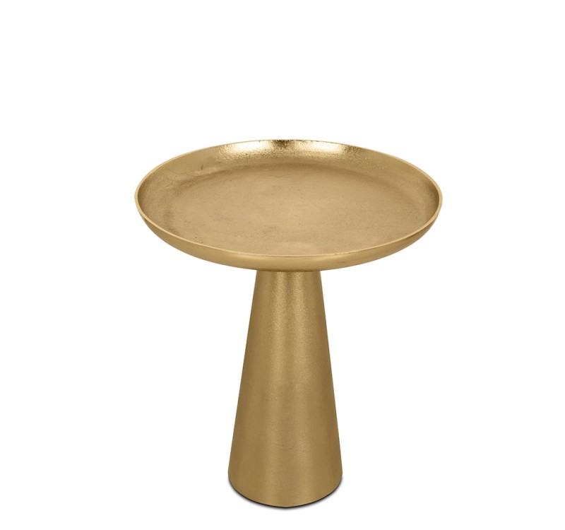 KARE stolik PLATEAU UNO 45 złoty