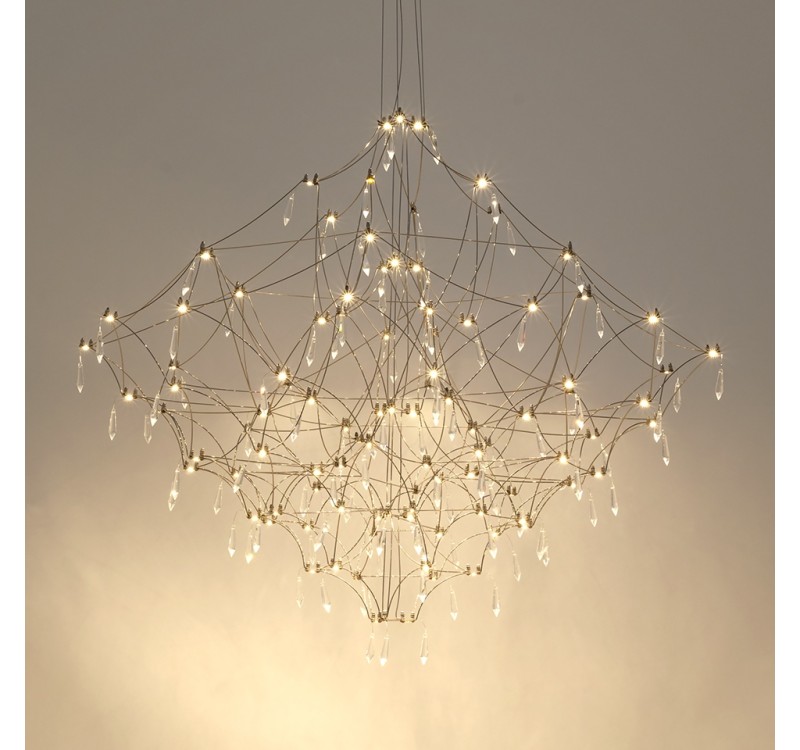 MOOSEE lampa wisząca CONSTELATION 120 -   LED, stal szczotkowana