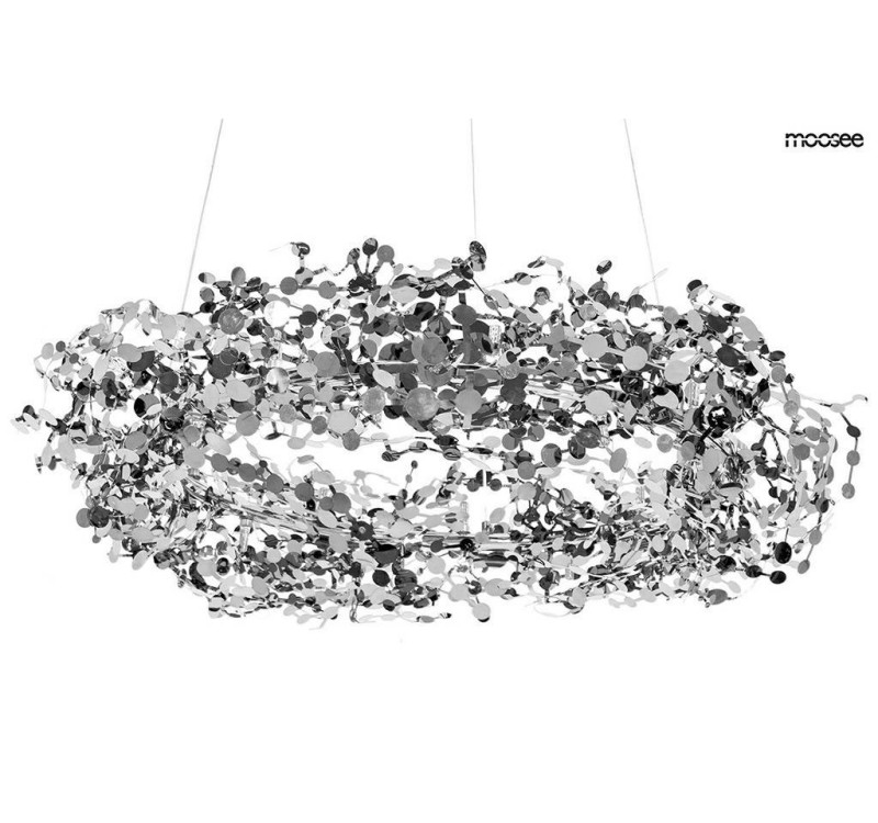 MOOSEE lampa wisząca MONETE 80 chrom