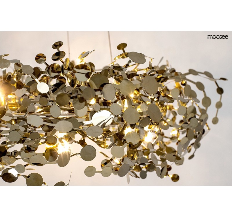 MOOSEE lampa wisząca MONETE 80 chrom