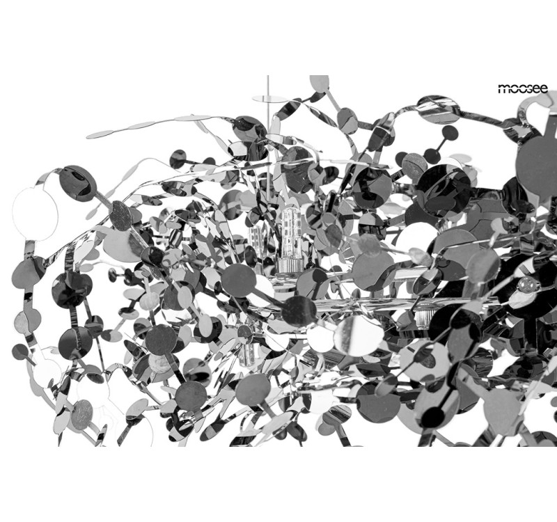 MOOSEE lampa wisząca MONETE 80 chrom