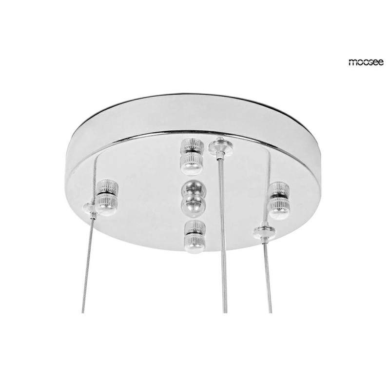 MOOSEE lampa wisząca MONETE 80 chrom
