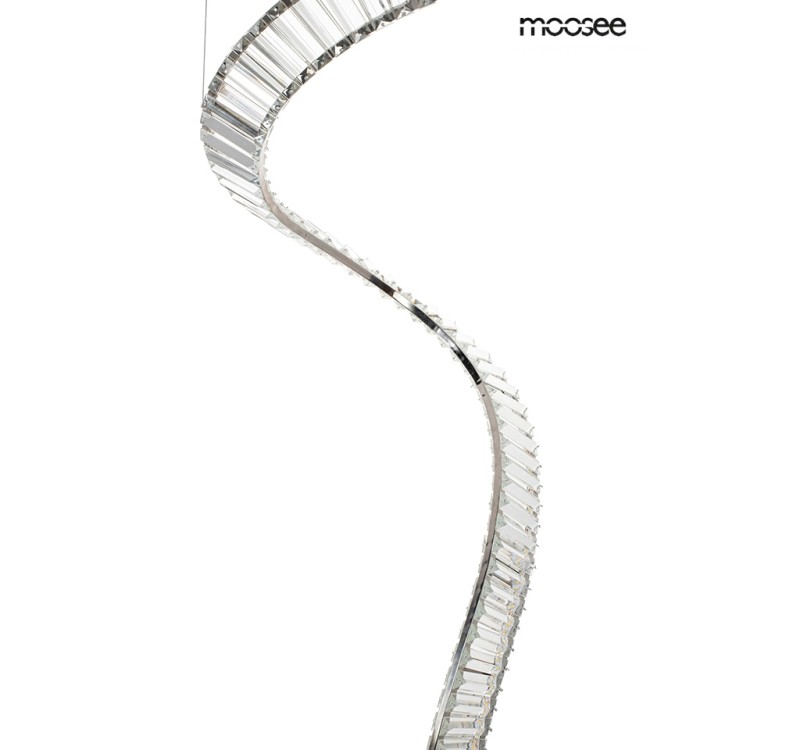 MOOSEE lampa wisząca WAVE CORDON 1A chrom