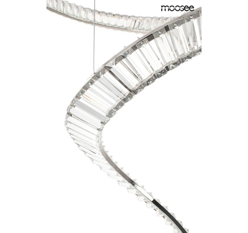 MOOSEE lampa wisząca WAVE CORDON 1A chrom