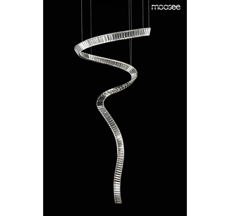 MOOSEE lampa wisząca WAVE CORDON 1A chrom