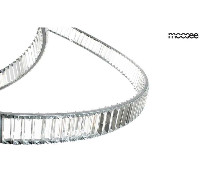 MOOSEE lampa wisząca WAVE 130 chrom