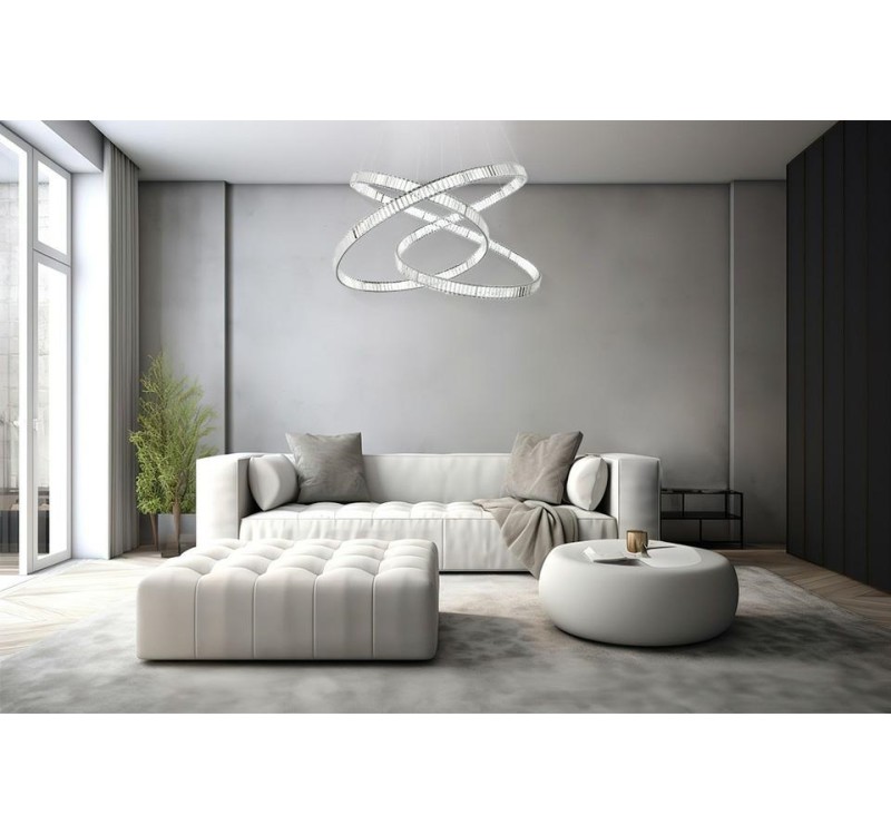 MOOSEE lampa wisząca WAVE 130 chrom