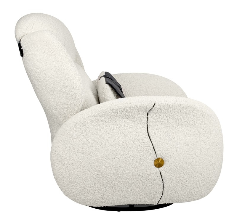 Fotel obrotowy TAPE TEDDY biały