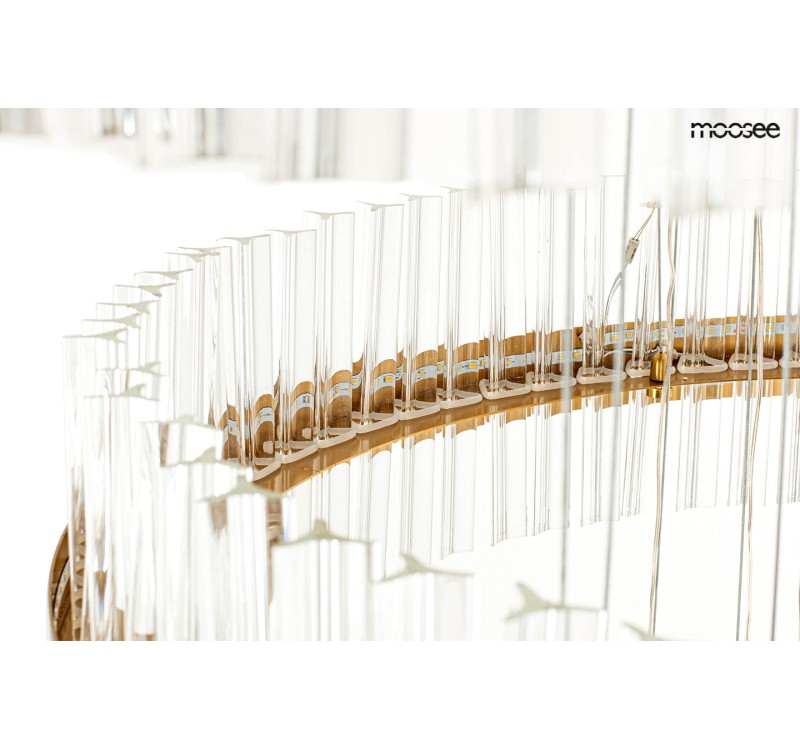 MOOSEE lampa wisząca GHIA 5 złota