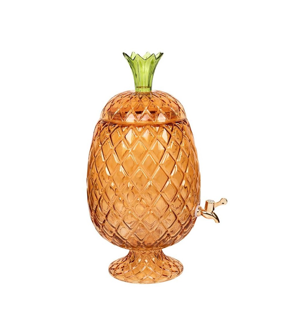 KARE dyspenser do napojów PINEAPPLE  bursztynowy
