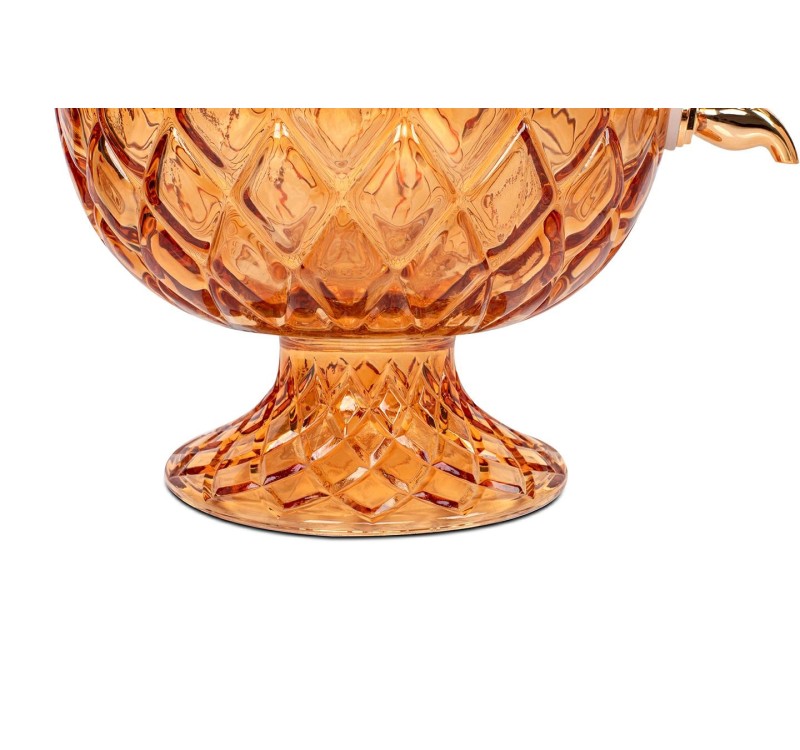 KARE dyspenser do napojów PINEAPPLE  bursztynowy