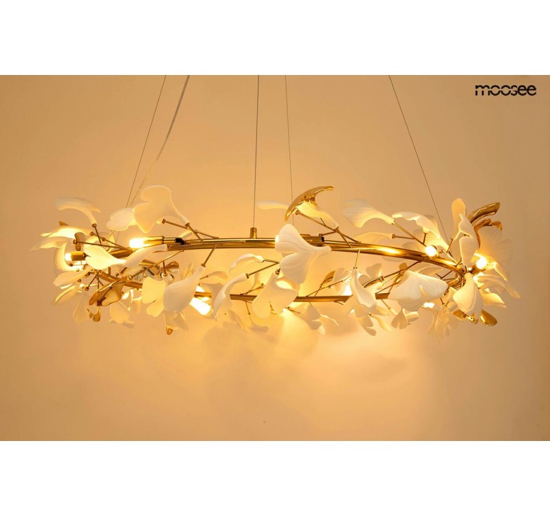 MOOSEE lampa wisząca FLORA 120 złota