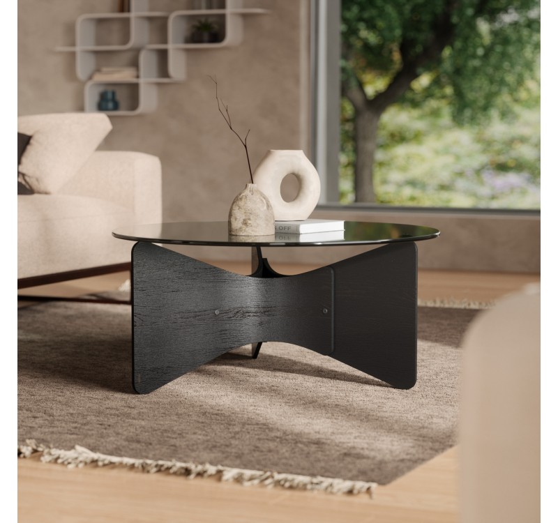 UMBRA stolik kawowy MADERA czarny