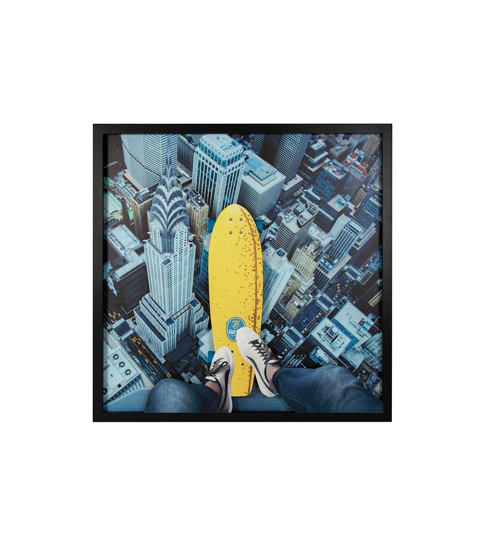 Obraz BIG CITY SKATER 130x130 cm
