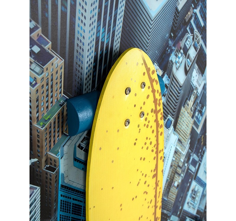 Obraz BIG CITY SKATER 130x130 cm