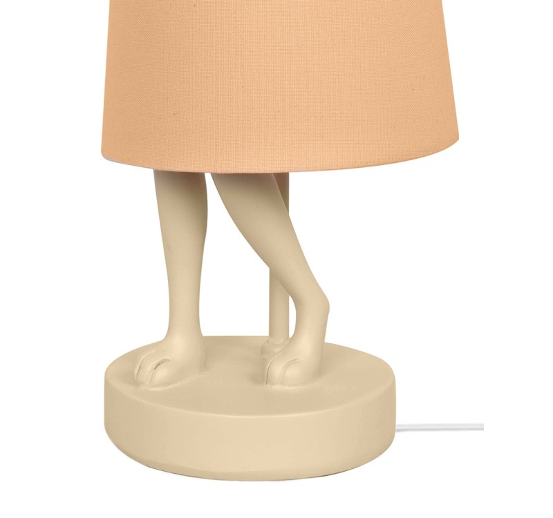 KARE lampa stołowa RABBIT PEACH 50 cm