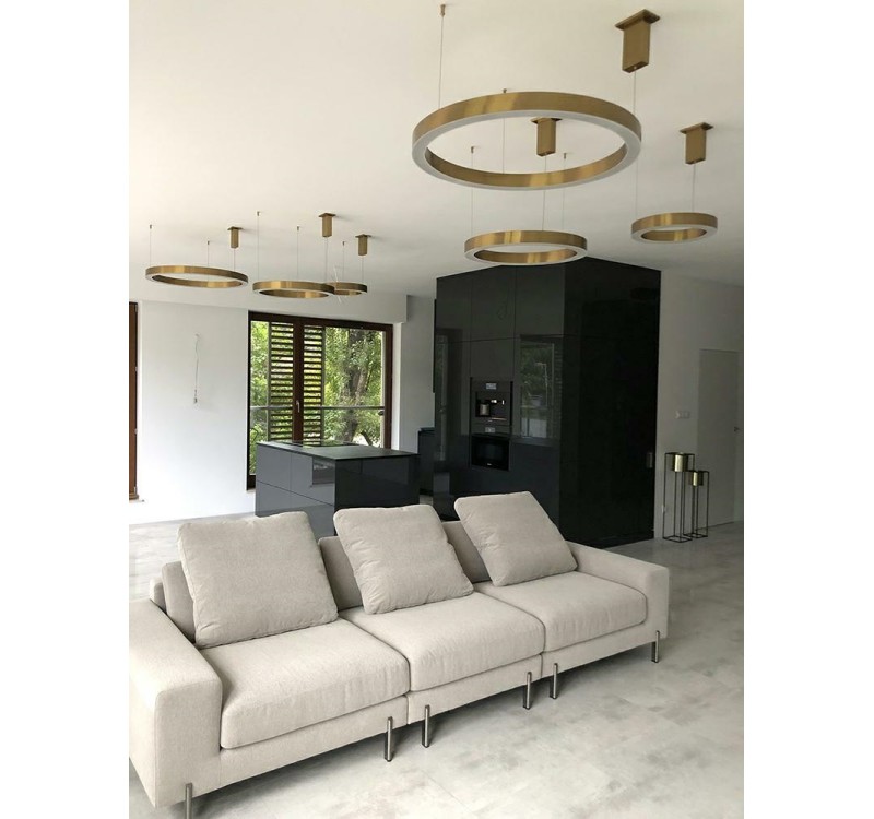 MOOSEE lampa wisząca RING 60 złota