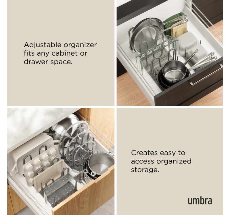 UMBRA organizer na naczynia PEGGY