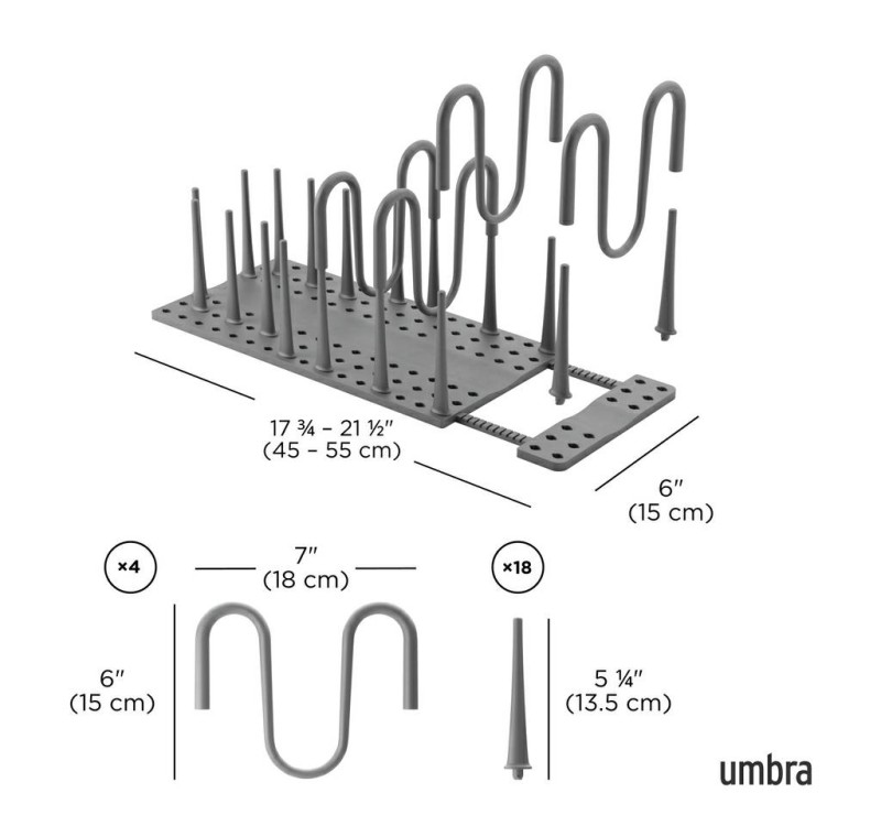 UMBRA organizer na naczynia PEGGY