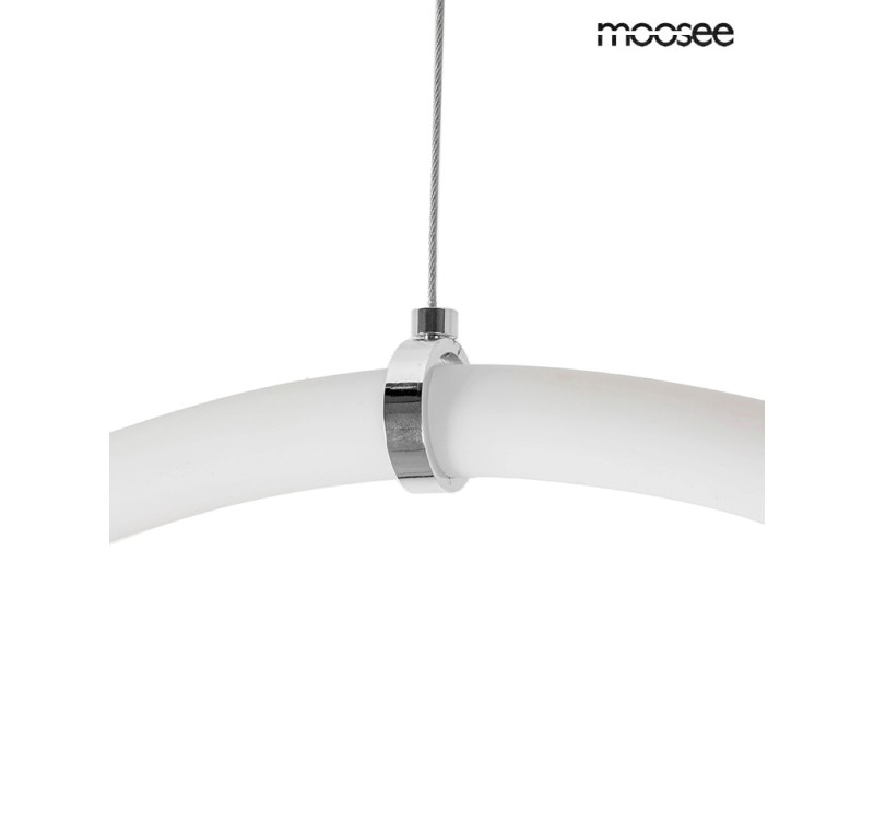 MOOSEE lampa wisząca LASSO 400 Smart      srebrna