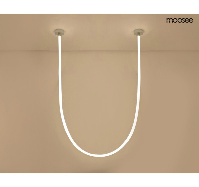 MOOSEE lampa wisząca LASSO 500 Smart      srebrna