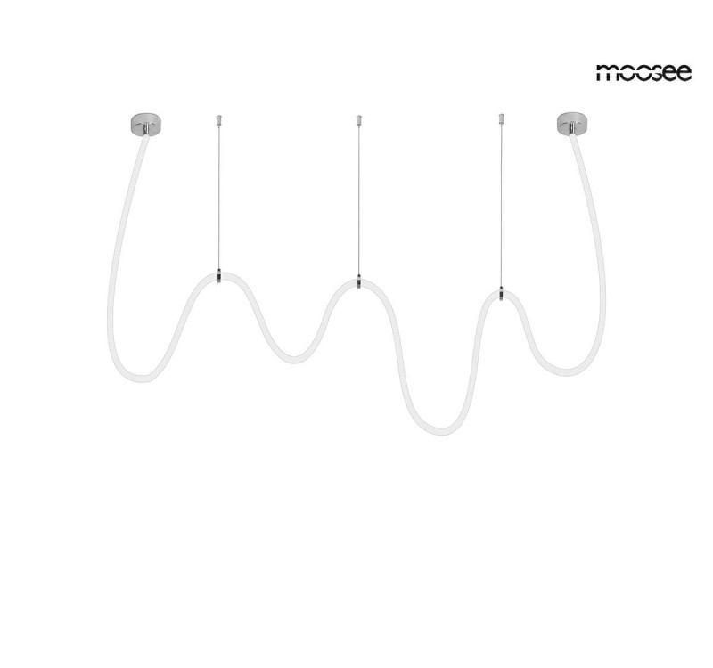 MOOSEE lampa wisząca LASSO 500 Smart      srebrna