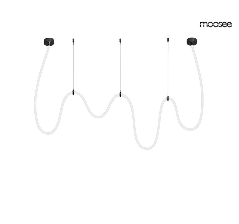 MOOSEE lampa wisząca LASSO 600 Smart      czarna
